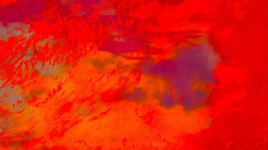 Metin için yeri olan boya lekeleriyle soyut arkaplan