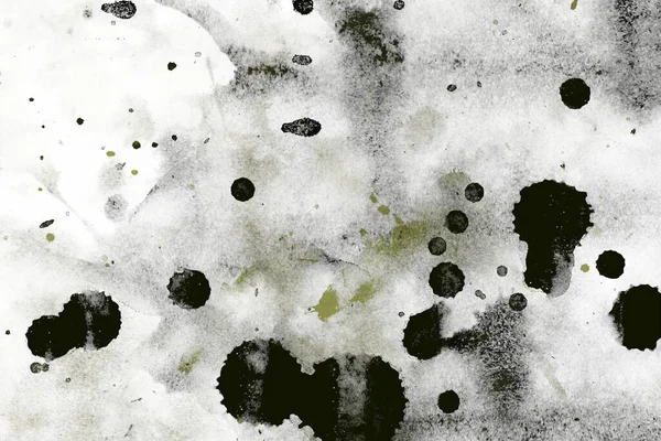 soyut suluboya darbeleri ve fırçalar deseni