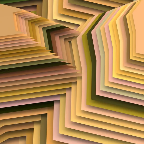 colorful geometric background, 3d volume art