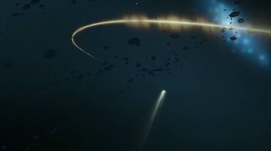 parlaklık ile renkli soyut gökyüzü arka plan