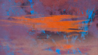 Metin için yeri olan boya lekeleriyle soyut arkaplan