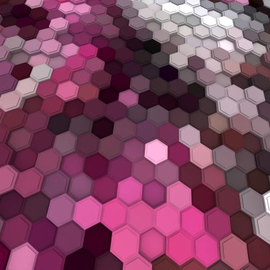 3 boyutlu illüstrasyon. Web modern fon. Renkli desen. Soyut geometrik şekiller. arkaplan.