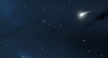 2d illüstrasyon. Derin geniş alan. Yıldızlar, gezegenler ve uydular. Çeşitli bilim kurgu yaratıcı fon. Uzay sanatı. Uzaylı güneş sistemleri. Gerçekçi arka plan 