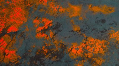 Metin için yeri olan boya lekeleriyle soyut arkaplan