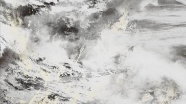 Metin için yeri olan boya lekeleriyle soyut arkaplan