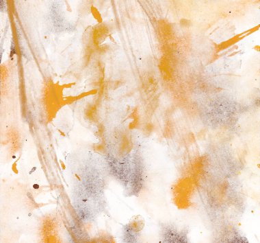 soyut suluboya darbeleri ve fırçalar deseni