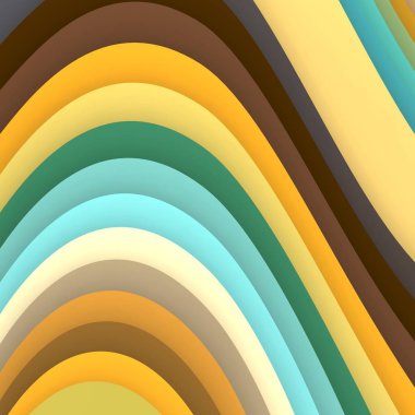 3 boyutlu illüstrasyon. Web modern fon. Renkli desen. Soyut geometrik şekiller. arkaplan.