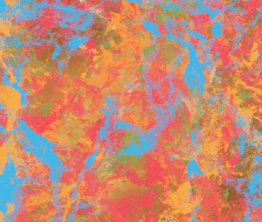 Arkaplanda soyut renkli lekeler