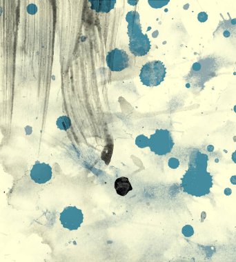 grunge desensoyut suluboya darbeleri ve lekeleri