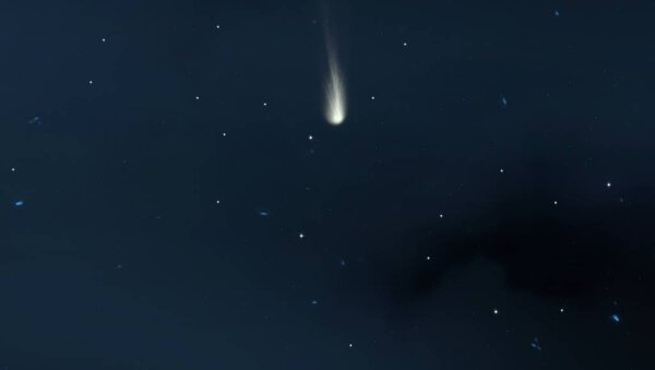 abstract colorful cosmic space background