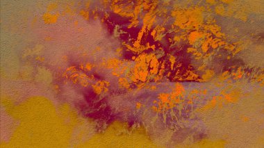 Metin için yeri olan boya lekeleriyle soyut arkaplan