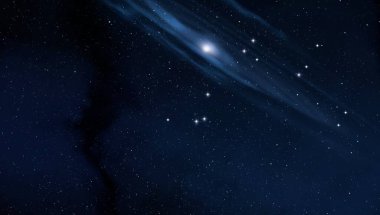 2d illüstrasyon. Derin geniş alan. Yıldızlar, gezegenler ve uydular. Çeşitli bilim kurgu yaratıcı fon. Uzay sanatı. Uzaylı güneş sistemleri. Gerçekçi arka plan 