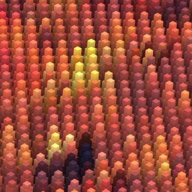 3 boyutlu illüstrasyon. Web modern fon. Renkli desen. Soyut geometrik şekiller. arkaplan.