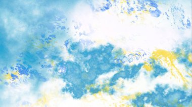 Metin için yeri olan boya lekeleriyle soyut arkaplan