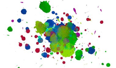 damla ile soyut renkli arka plan