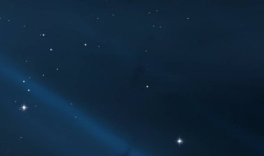 2d illüstrasyon. Derin geniş alan. Yıldızlar, gezegenler ve uydular. Çeşitli bilim kurgu yaratıcı fon. Uzay sanatı. Uzaylı güneş sistemleri. Gerçekçi arka plan 