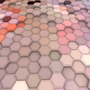 3 boyutlu illüstrasyon. Web modern fon. Renkli desen. Soyut geometrik şekiller. arkaplan.