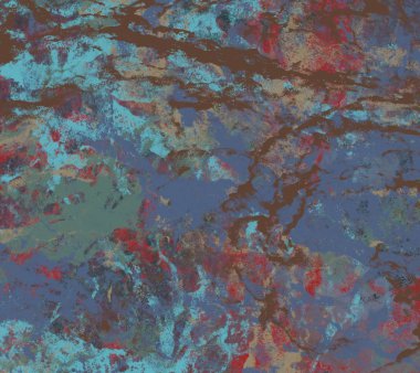 Arkaplanda soyut renkli lekeler