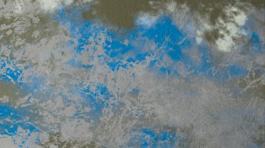 Metin için yeri olan boya lekeleriyle soyut arkaplan