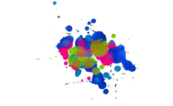 Абстрактный Цветной Фон Каплями — стоковое фото
