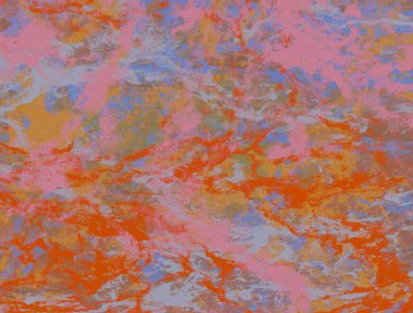 Arkaplanda soyut renkli lekeler