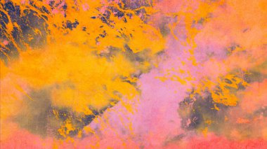 Metin için yeri olan boya lekeleriyle soyut arkaplan