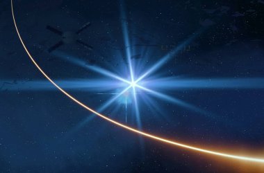 parlaklık ile renkli soyut gökyüzü arka plan