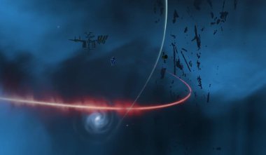 parlaklık ile renkli soyut gökyüzü arka plan