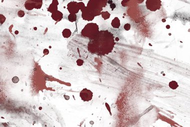 metin için alan ile arka planda soyut renkli lekeler