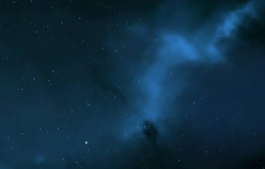 2d illüstrasyon. Derin geniş alan. Yıldızlar, gezegenler ve uydular. Çeşitli bilim kurgu yaratıcı fon. Uzay sanatı. Uzaylı güneş sistemleri. Gerçekçi arka plan 