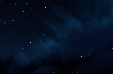 2d illüstrasyon. Derin geniş alan. Yıldızlar, gezegenler ve uydular. Çeşitli bilim kurgu yaratıcı fon. Uzay sanatı. Uzaylı güneş sistemleri. Gerçekçi arka plan 