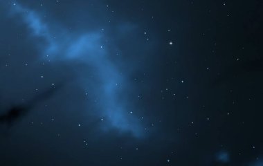 2d illüstrasyon. Gerçekçi yıldız deseni. Derin yıldızlararası uzay. Yıldızlar, gezegenler ve uydular. Çeşitli bilim kurgu yaratıcı fon. Uzay sanatı. Hayali kozmik fon.