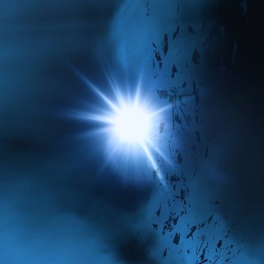 parlaklık ile renkli soyut gökyüzü arka plan