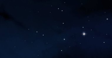 2d illüstrasyon. Derin geniş alan. Yıldızlar, gezegenler ve uydular. Çeşitli bilim kurgu yaratıcı fon. Uzay sanatı. Uzaylı güneş sistemleri. Gerçekçi arka plan 