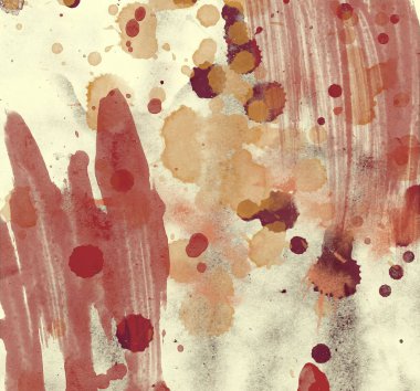 grunge desensoyut suluboya darbeleri ve lekeleri