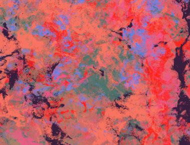 Arkaplanda soyut renkli lekeler