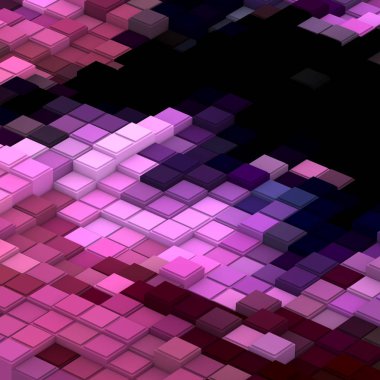 3 boyutlu illüstrasyon. Web modern fon. Renkli desen. Soyut geometrik şekiller. arkaplan.