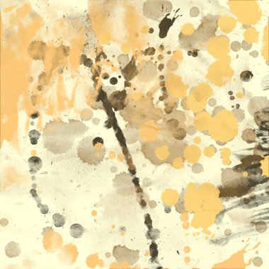 grunge desensoyut suluboya darbeleri ve lekeleri