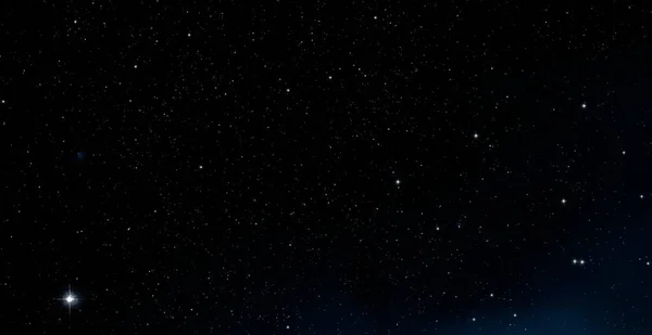 Иллюстрация Реалистичный Звездный Фон Глубокое Межзвездное Пространство Звезды Планеты Луны — стоковое фото