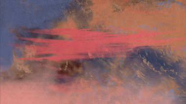 Metin için yeri olan boya lekeleriyle soyut arkaplan