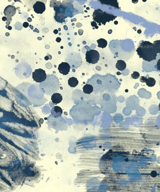 grunge desensoyut suluboya darbeleri ve lekeleri