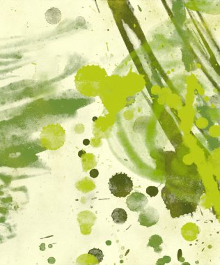 grunge desensoyut suluboya darbeleri ve lekeleri