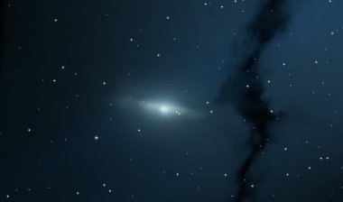 2d illüstrasyon. Derin geniş alan. Yıldızlar, gezegenler ve uydular. Çeşitli bilim kurgu yaratıcı fon. Uzay sanatı. Uzaylı güneş sistemleri. Gerçekçi arka plan 