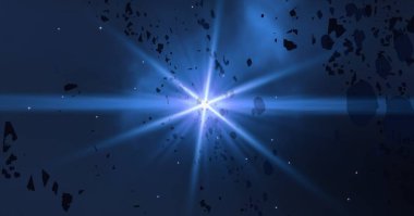 parlaklık ile renkli soyut gökyüzü arka plan