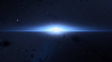 soyut renkli kozmik alan arkaplanı