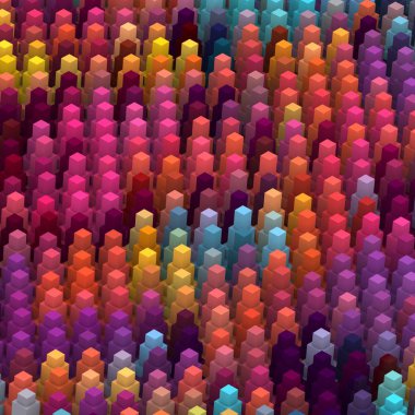 Renkli desenli soyut arkaplan