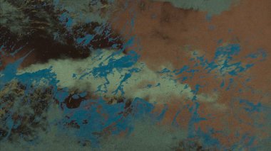 Metin için yeri olan boya lekeleriyle soyut arkaplan