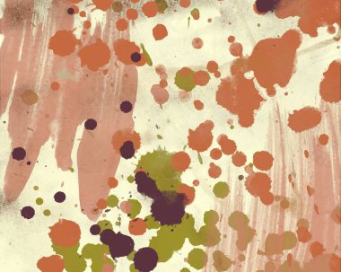 Boya lekeleriyle soyut arkaplan