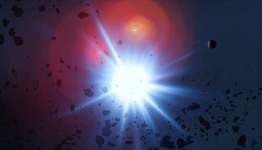 doğal soyut galaksi uzay arka plan