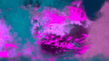 Duvar tuval el yapımı yağlıboya. Soyut sanat dokusu. Renkli. Modern sanat eserleri. Boya darbeleri. Fırça darbeleri. Modern sanat. Çağdaş. Sanatsal.